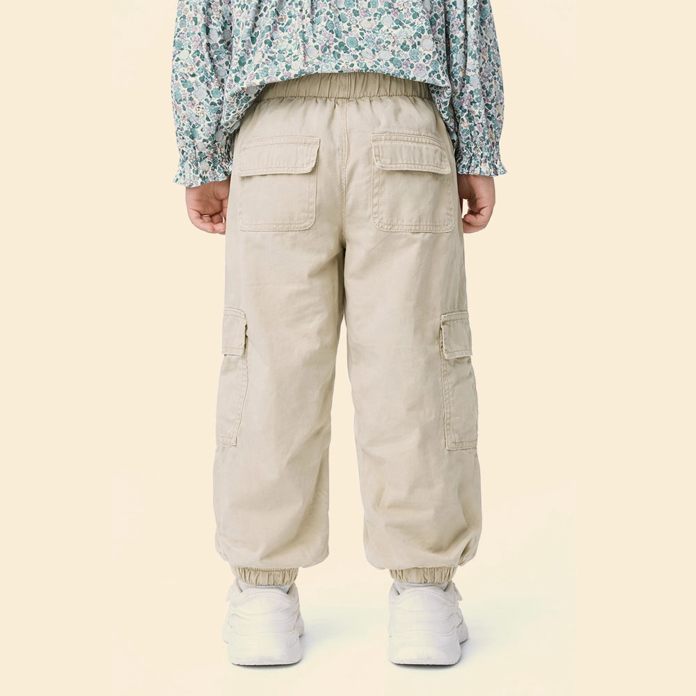 Pure Cotton Parachute Trousers