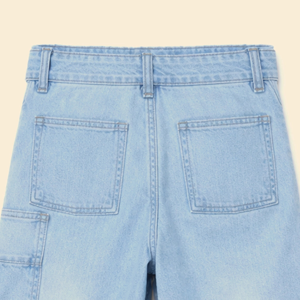 Girls Wide Leg Jeans