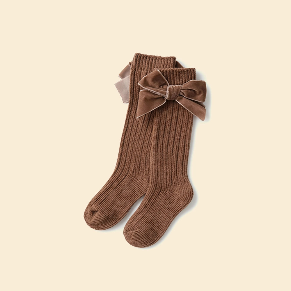 Classic Bow Knee Socks