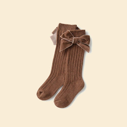 Classic Bow Knee Socks
