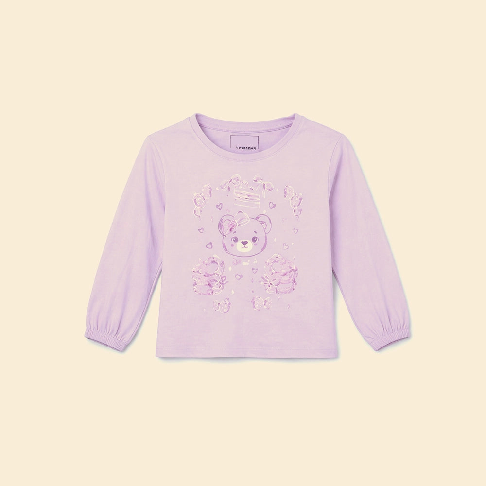 Cute Printed Girls Top