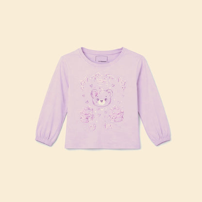Cute Printed Girls Top