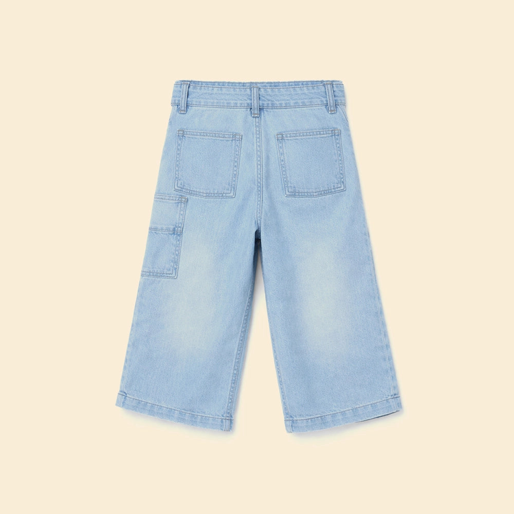 Girls Wide Leg Jeans