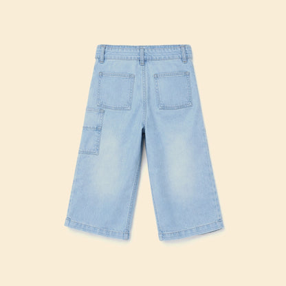 Girls Wide Leg Jeans
