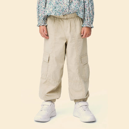 Pure Cotton Parachute Trousers
