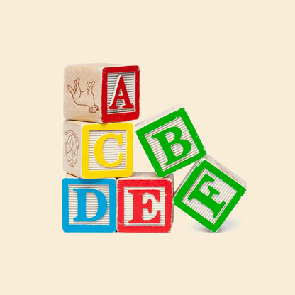 Wooden Baby Learning Blocks