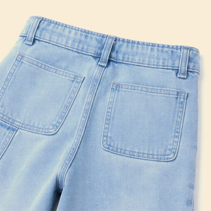 Girls Wide Leg Jeans
