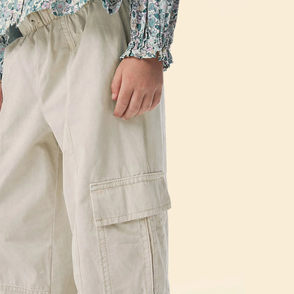 Pure Cotton Parachute Trousers