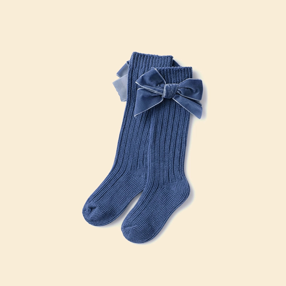 Classic Bow Knee Socks