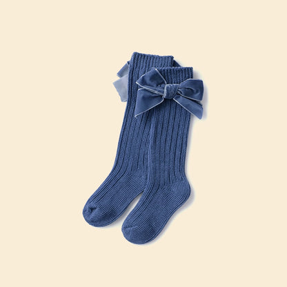 Classic Bow Knee Socks