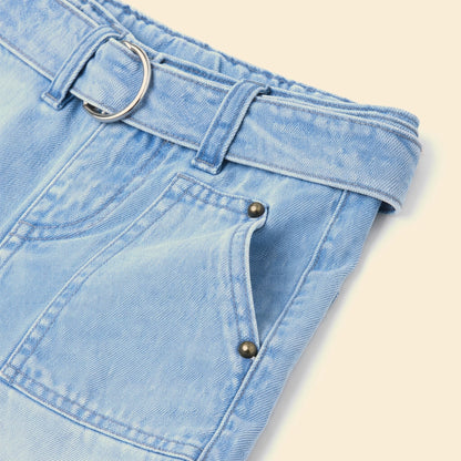 Girls Wide Leg Jeans