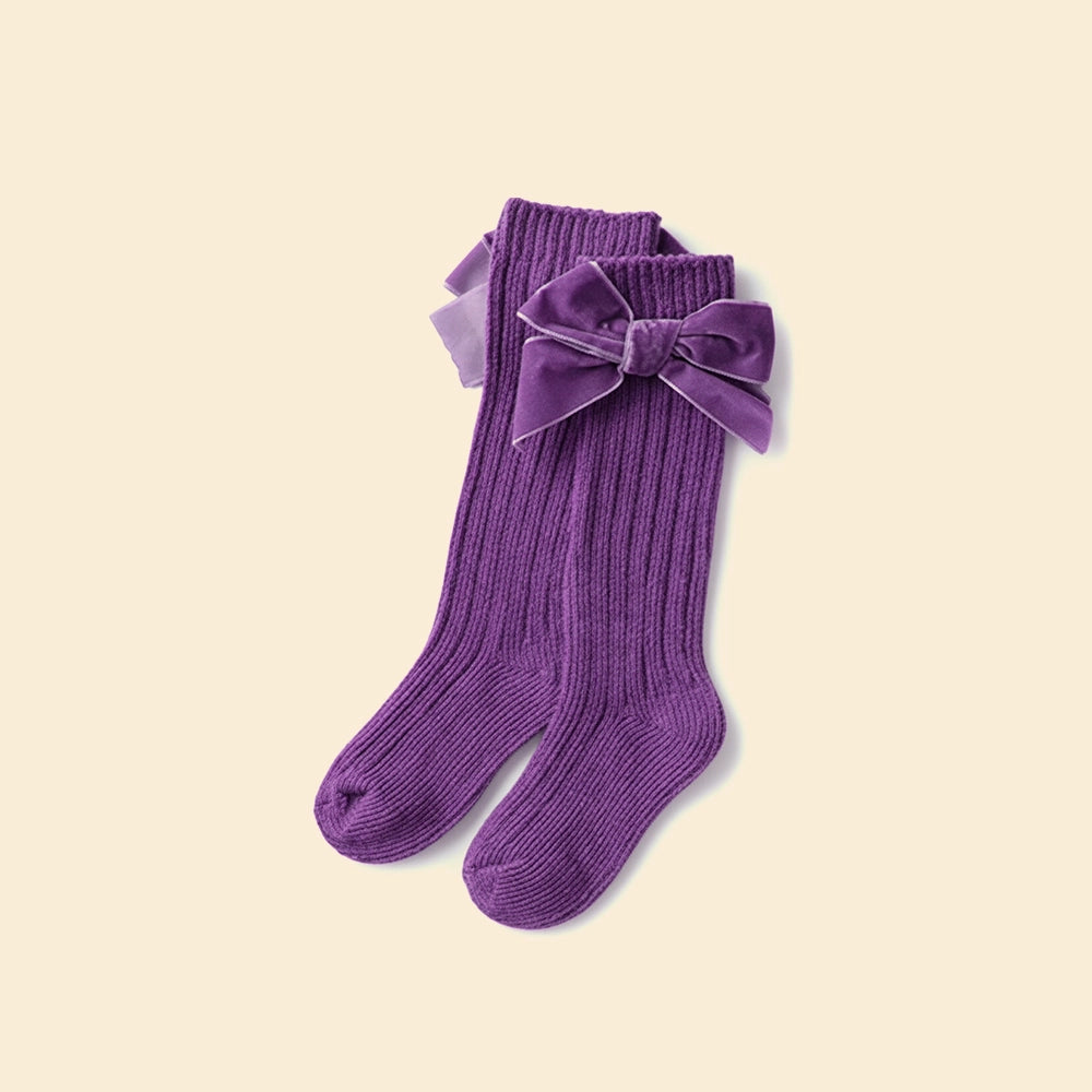 Classic Bow Knee Socks