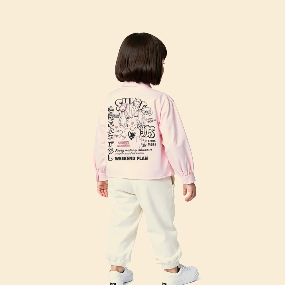 Graphic Print Kids Shirt