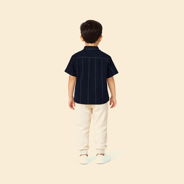 Striped Kids Casual Shirt