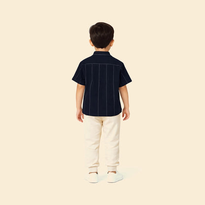 Striped Kids Casual Shirt