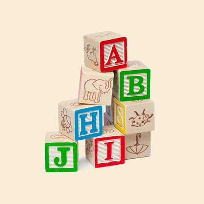 Wooden Baby Learning Blocks