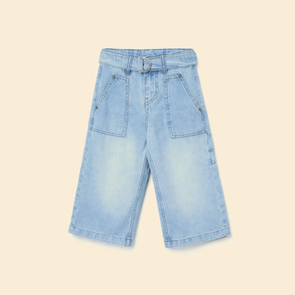 Girls Wide Leg Jeans